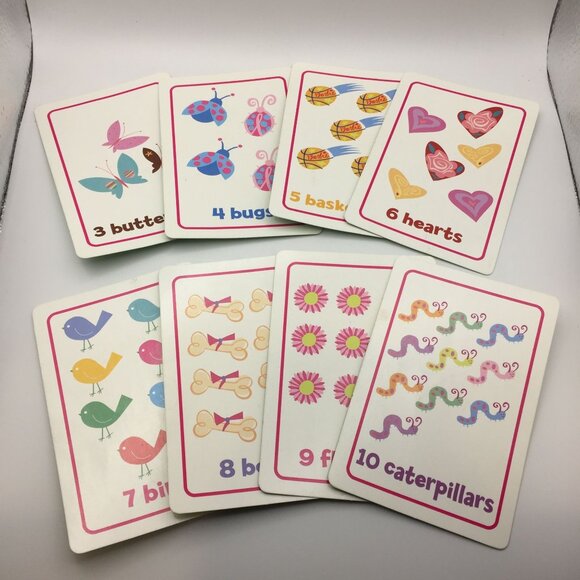 Barbie Addition & Counting Cards Early Learning Numbers Pictures Without Box - Picture 8 of 11